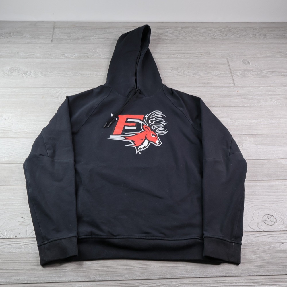 Lululemon City Sweat Hoodie Men's Small Black Fairfield Stags Pullover